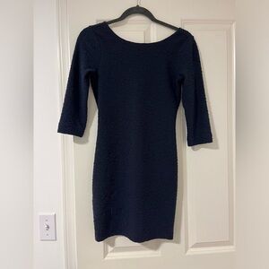 Navy blue mini dress Armani Exchange